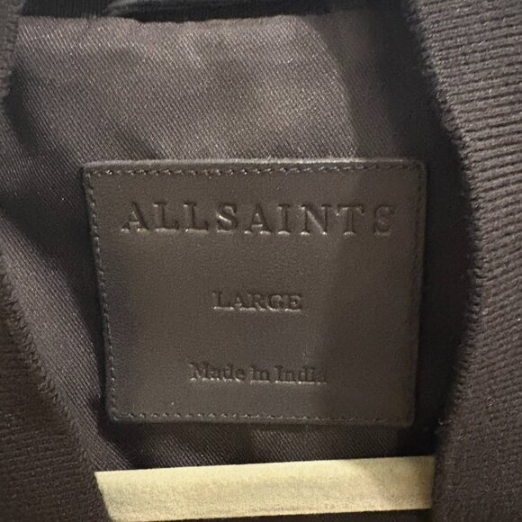 All Saints Suede Bomber - Picture 4 of 7